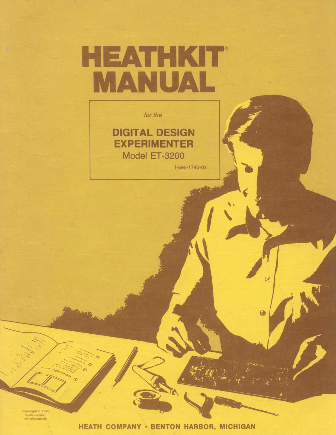 Heathkit ET-3200 Digital Design Experimenter - Assembly Manual