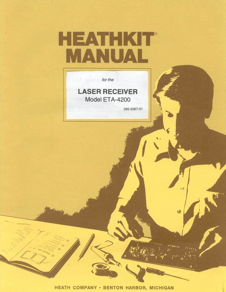 Heathkit ETA-4200 Laser Receiver - Assembly Instructions 2