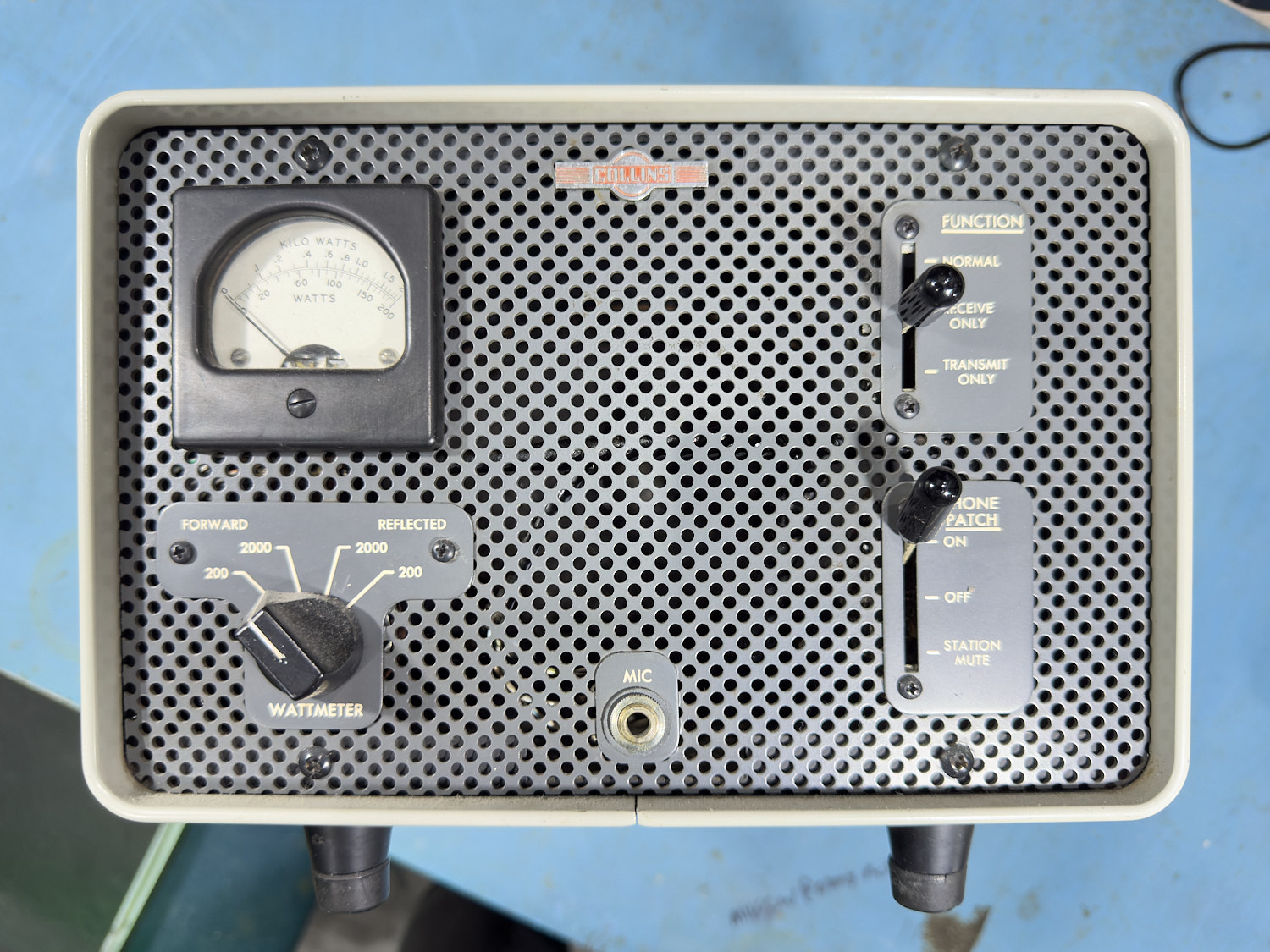 A Good look at the business end of the Collins 312B-4 Station Controller