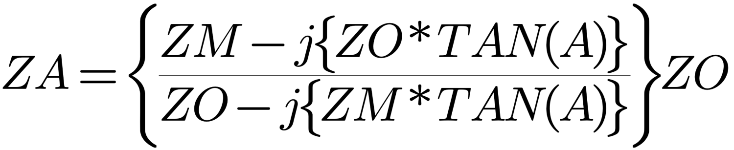 Antenna Impedance - Figure 1