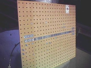 The 160-Meter CFA - Bottom View of Breadboard
