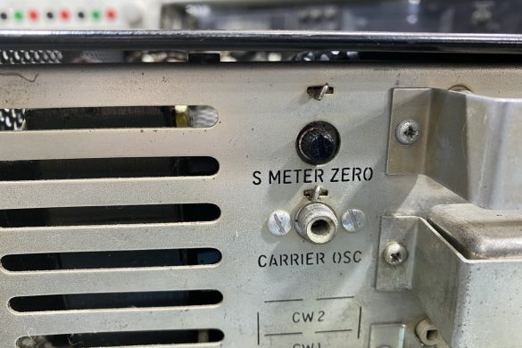 Rear View of the Drake R-4C Receiver