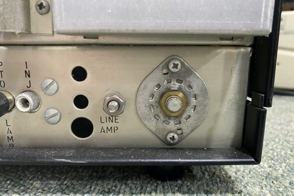 Rear View of the Drake R-4C Receiver