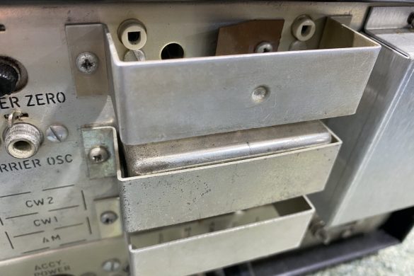 Rear View of the Drake R-4C Receiver
