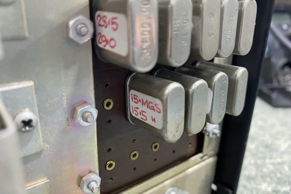 Rear View of the Drake R-4C Receiver