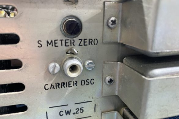 Rear View of the Drake R-4C Receiver