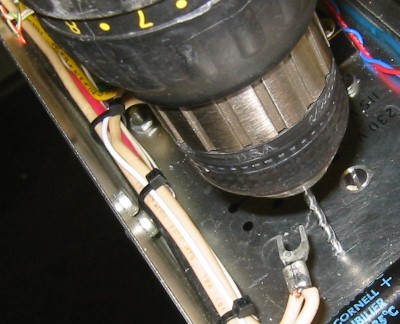Drake L-4B - Linear Amplifier - Drilling Holes.
