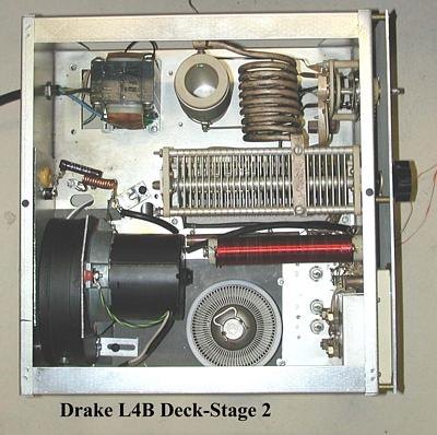 Drake L-4B - Linear Amplifier - RF Deck Stage 2