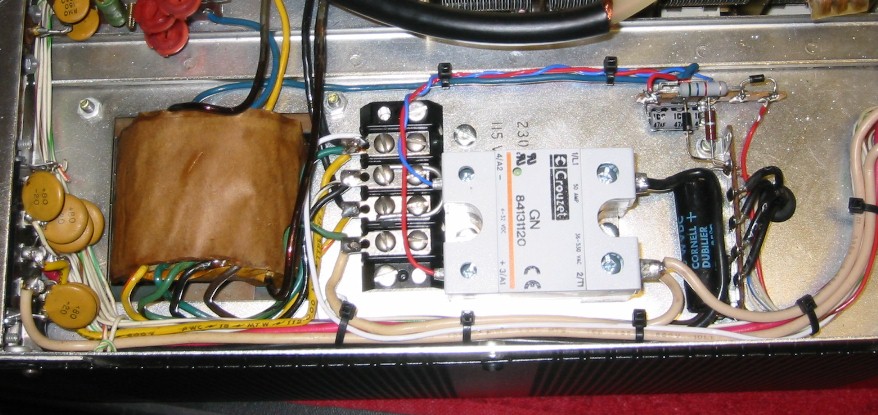 Drake L-4B - Linear Amplifier - Completed Modification.