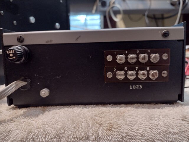 Drake RCS-4 - Remote Coax Switch - Rear Panel