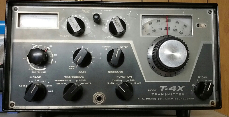 Drake T-4X - Transmitter - Front View