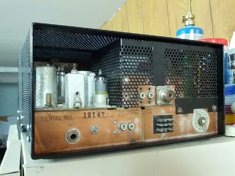 Drake T-4X - Transmitter - Rear View