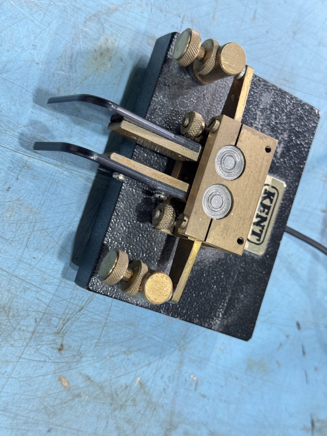 The Kent Twin Paddle Morse Key TP1-B