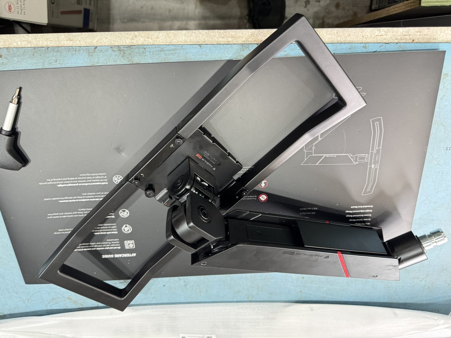 Mounting these handles into the back of the Monitor Mount was harder than I expected