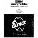 Eimac Power Grid Tubes Catalogue (1975)