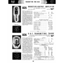 RCA Transmitting Tube Manual - Section 2 - Types 825 - 8005 (1941)