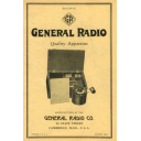 General Radio Co. Catalogue of Radio Apparatus (1928)