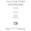 Vacum-Tube Voltmeters by John F. Rider (2nd Edition, 1941)
